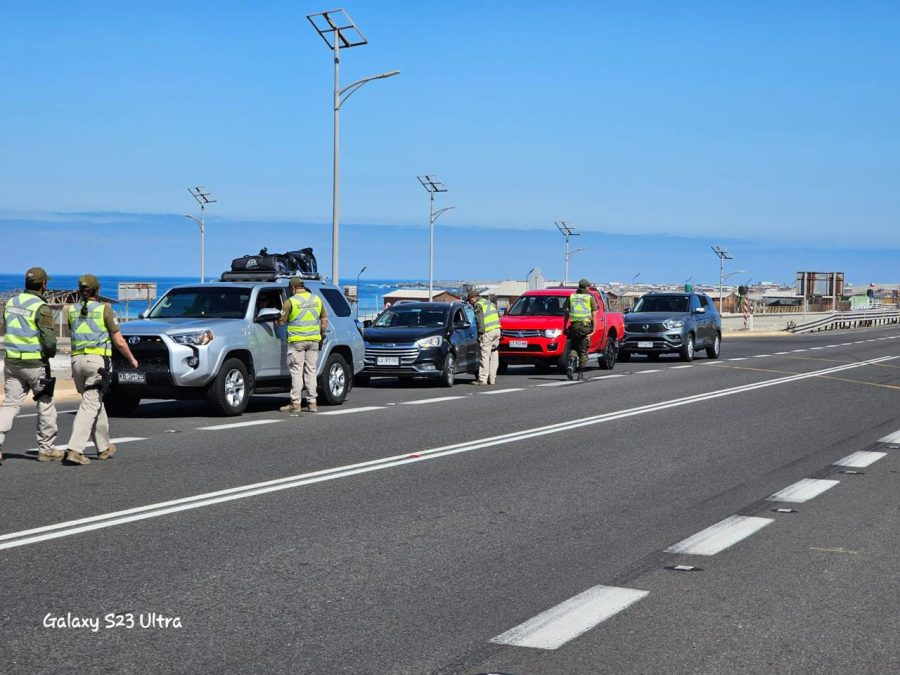 Carabineros refuerza vigilancia en rutas de Atacama