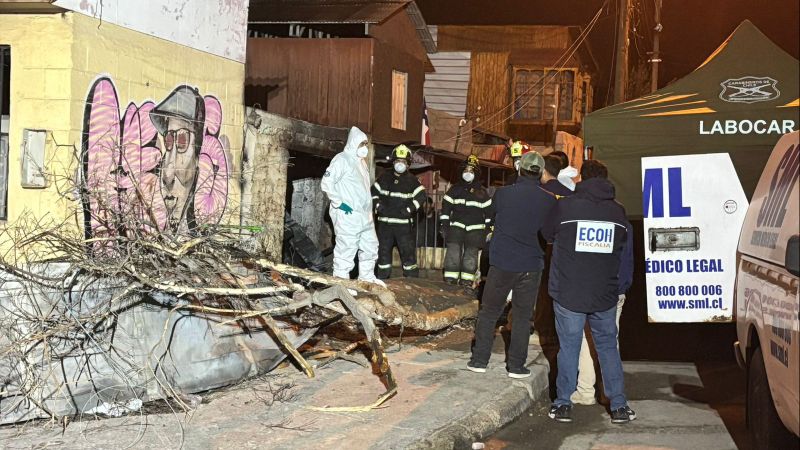 Fiscalía investiga incendio con víctima fatal en Copiapó