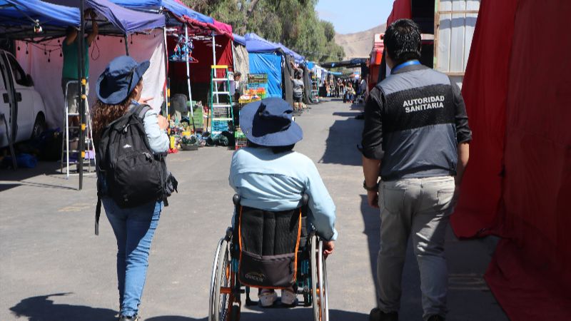 Autoridad sanitaria evalúa cumplimiento de medidas en Festividad de la Virgen de La Candelaria