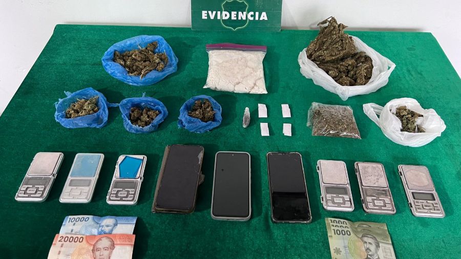 Carabineros desarticulan red de narcotráfico en Atacama