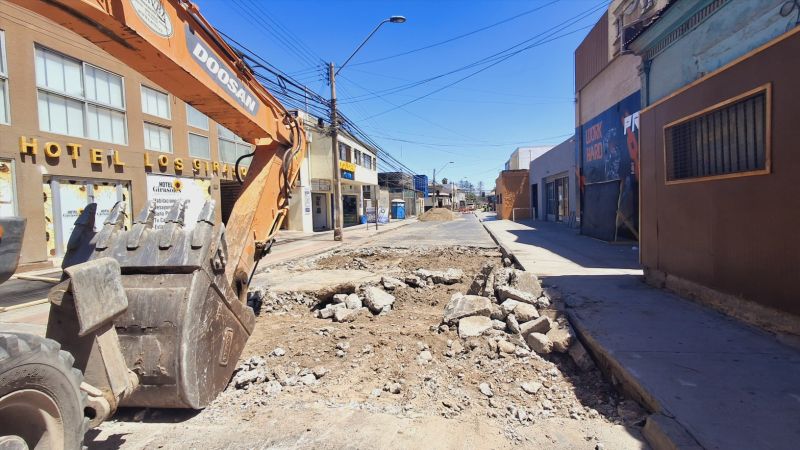 Inversión millonaria en calles del centro de Copiapó