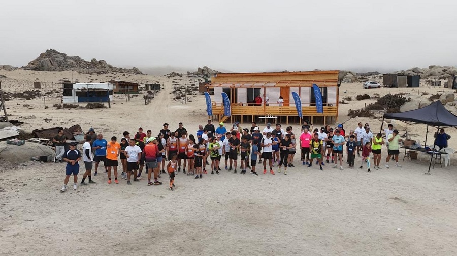 Runners desafían terrenos costeros en Huasco