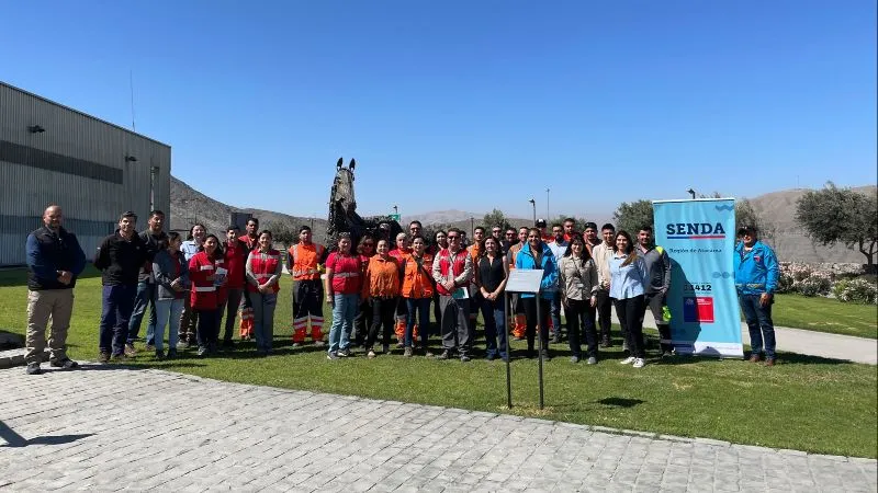 SENDA Atacama capacita a trabajadores de minera Pucobre en prevención de drogas y alcohol