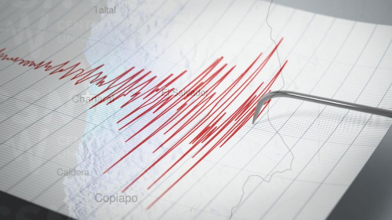 Sismo de magnitud 4.7 sacude la Provincia de Chañaral