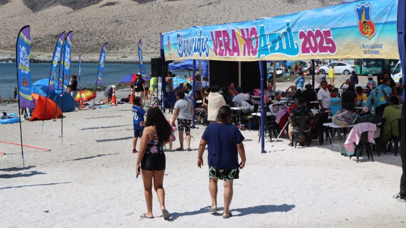 Éxito en la primera semana del Verano Azul en Copiapó